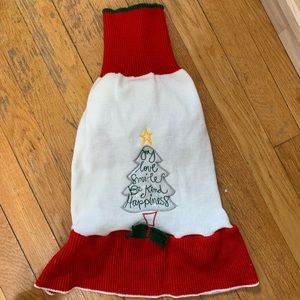 ED Christmas Doggy sweater dress